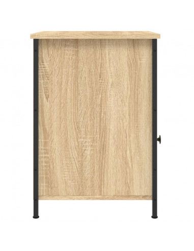 Comodini 2 pz Rovere Sonoma 40x42x60 cm in Legno Multistrato