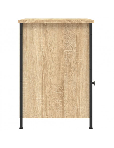 Comodini 2 pz Rovere Sonoma 40x42x60 cm in Legno Multistrato