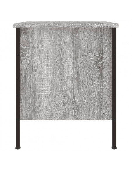 Comodini 2 pz Grigio Sonoma 40x42x50 cm in Legno Multistrato