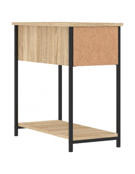Comodini 2 pz Rovere Sonoma 30x60x60 cm in Legno Multistrato