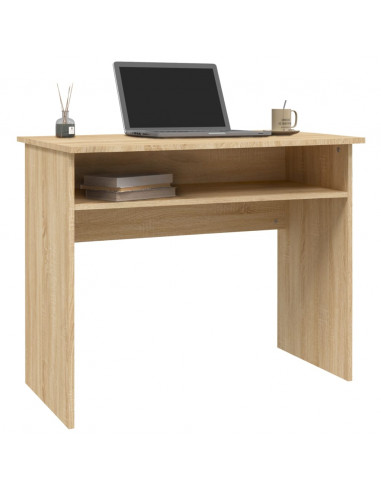 Scrivania Rovere Sonoma 90x50x74 cm in Legno Multistrato