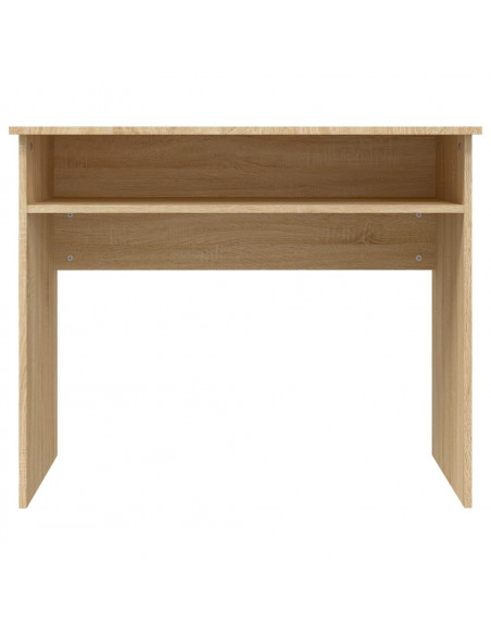 Scrivania Rovere Sonoma 90x50x74 cm in Legno Multistrato