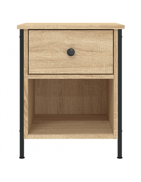 Comodini 2 pz Rovere Sonoma 40x42x50 cm in Legno Multistrato