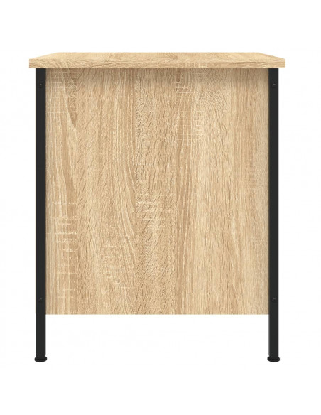 Comodini 2 pz Rovere Sonoma 40x42x50 cm in Legno Multistrato