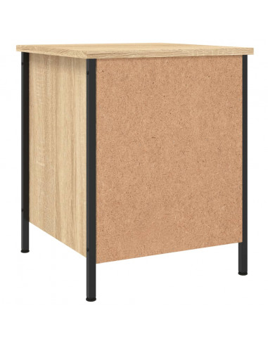 Comodini 2 pz Rovere Sonoma 40x42x50 cm in Legno Multistrato
