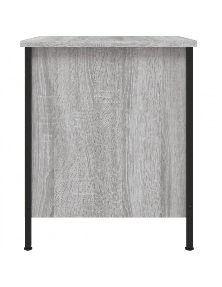 Comodini 2 pz Grigio Sonoma 40x42x50 cm in Legno Multistrato