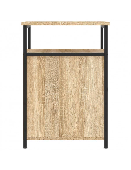Comodini 2 pz Rovere Sonoma 40x42x60 cm in Legno Multistrato