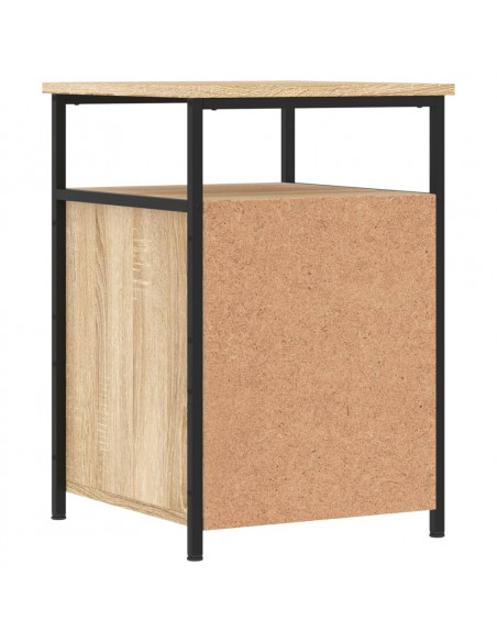 Comodini 2 pz Rovere Sonoma 40x42x60 cm in Legno Multistrato