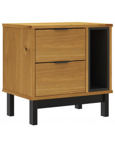 Comodino FLAM 49x35x50 cm in Legno Massello di Pino 2