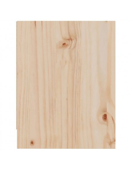 Comodini 2 pz 40x30,5x40 cm in Legno Massello di Pino