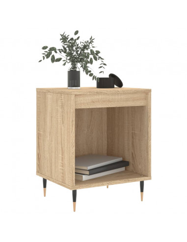 Comodini 2pz Rovere Sonoma 40x35x50 cm in Legno Multistrato