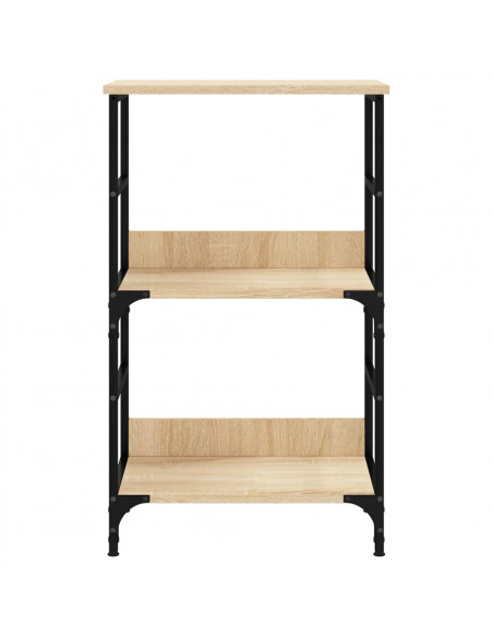 Libreria Rovere Sonoma 50x33x82 cm in Legno Multistrato