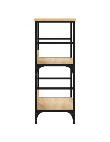 Libreria Rovere Sonoma 50x33x82 cm in Legno Multistrato