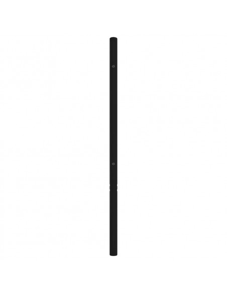 Testiera in Metallo Nero 135 cm