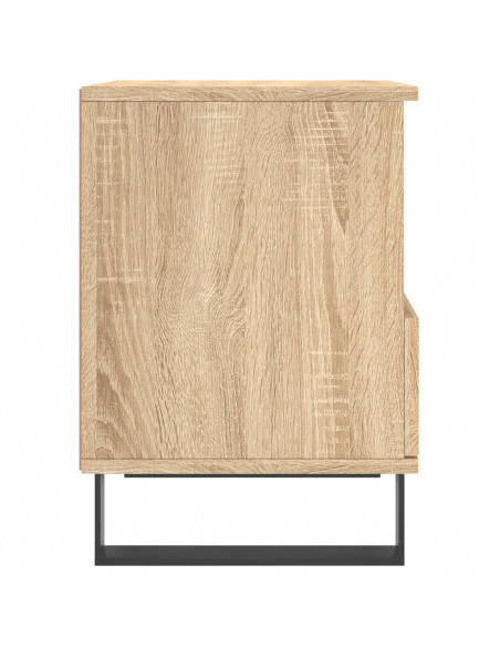 Comodini 2pz Rovere Sonoma 40x35x50 cm in Legno Multistrato