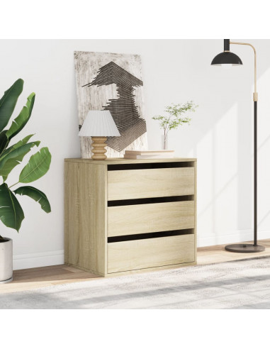 Cassettiera Angolare Rovere Sonoma 60x41x58cm Legno Multistrato