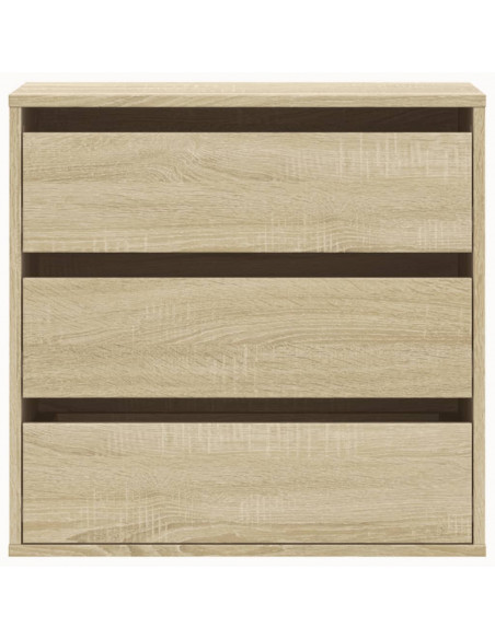 Cassettiera Angolare Rovere Sonoma 60x41x58cm Legno Multistrato