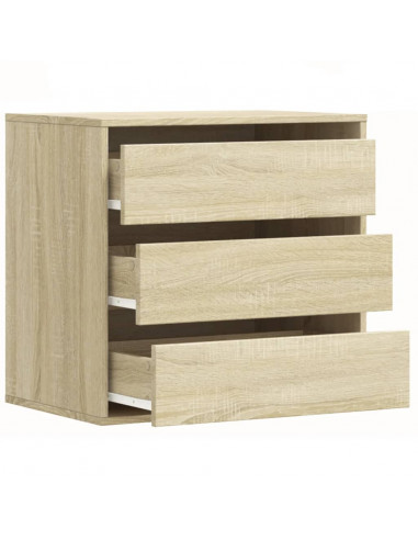Cassettiera Angolare Rovere Sonoma 60x41x58cm Legno Multistrato