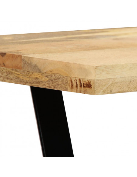 Panca 110 cm in Legno Massello di Mango