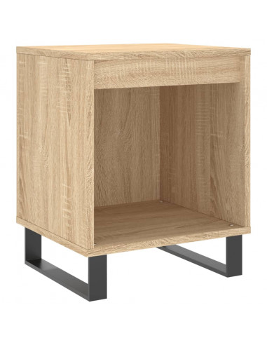 Comodini 2pz Rovere Sonoma 40x35x50 cm in Legno Multistrato