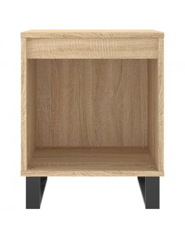 Comodini 2pz Rovere Sonoma 40x35x50 cm in Legno Multistrato
