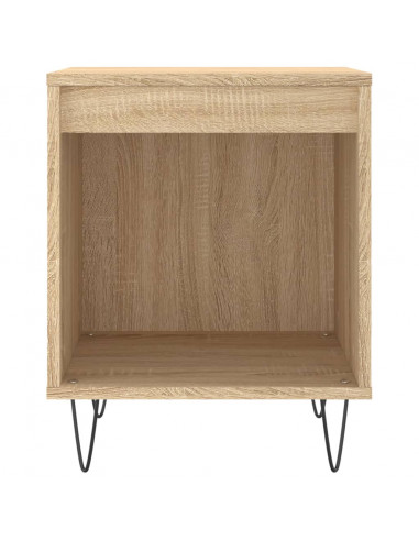 Comodini 2pz Rovere Sonoma 40x35x50 cm in Legno Multistrato