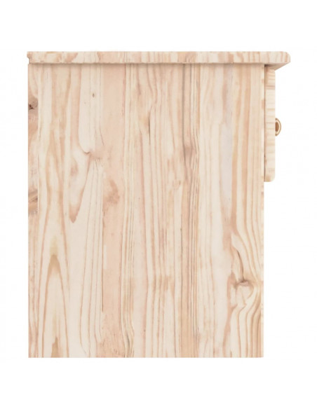 Comodino ALTA 41x35x41 cm in Legno Massello di Pino