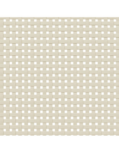 Comodino SENJA Aspetto Rattan Marrone 40x35x65 cm in Legno Pino