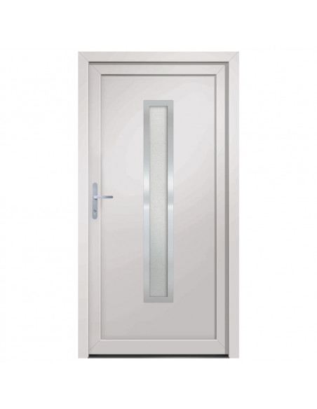 Porta Ingresso Bianca 98x208 cm in PVC