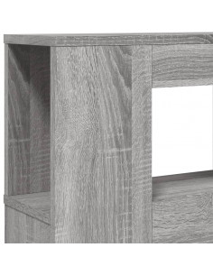 Testiera LED Grigio Sonoma 200x18,5x103,5 cm Legno Multistrato 2