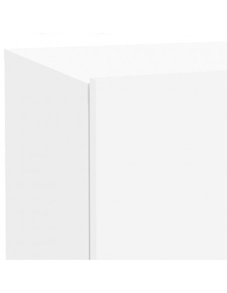 Comodino con Luci LED Bianco 70x36x40,5 cm