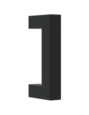 Maniglie per Mobili 10pz Nere 64mm in Acciaio Inox