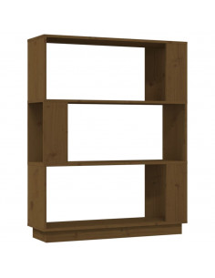 Libreria/Divisorio Miele 80x25x101 cm in Legno Massello 2