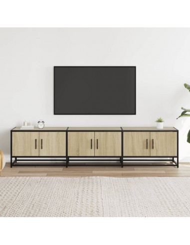 Mobile Porta TV Rovere Sonoma 180x35x41 cm in Truciolato