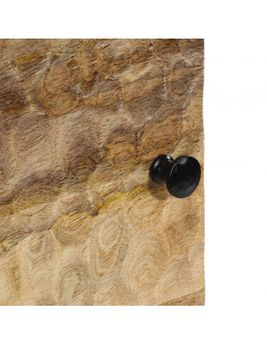 Comodini 2pz 40x33x46 cm in Legno Massello di Mango