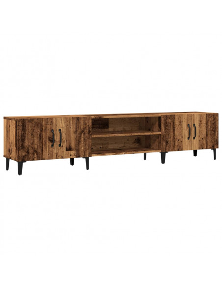 Mobile Porta TV Legno Antico 180x31,5x40cm in Legno Multistrato
