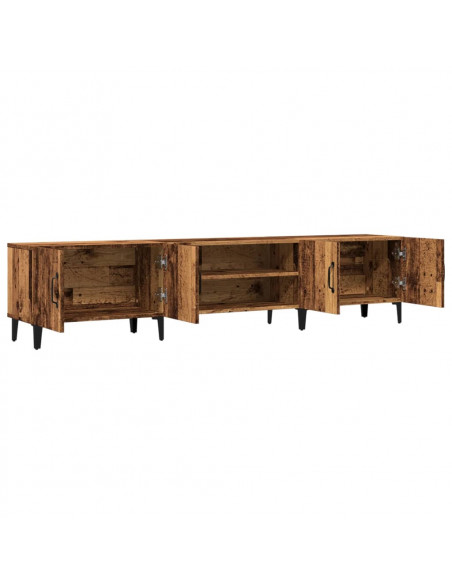 Mobile Porta TV Legno Antico 180x31,5x40cm in Legno Multistrato