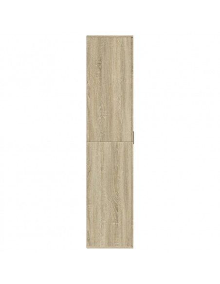 Scarpiera Rovere Sonoma 80x39x178 cm in Legno Multistrato