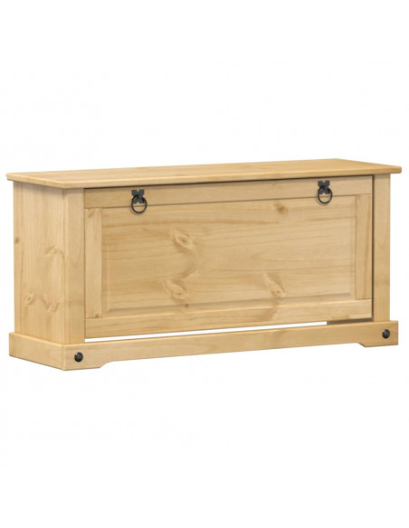 Scarpiera Corona 99x32x47 cm in Legno Massello di Pino