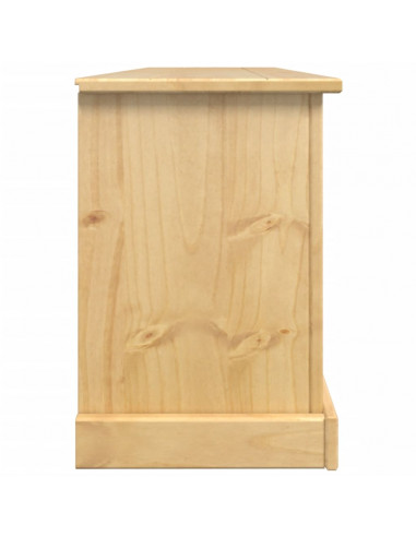 Scarpiera Corona 99x32x47 cm in Legno Massello di Pino