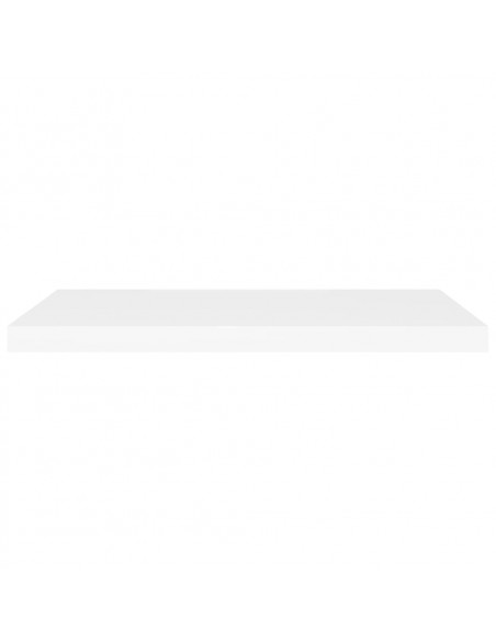 Scaffale a Parete Bianco 80x23,5x3,8 cm in MDF