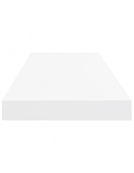 Scaffale a Parete Bianco 80x23,5x3,8 cm in MDF