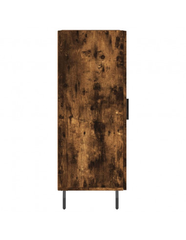 Credenza Rovere Fumo 34,5x34x90 cm in Legno Multistrato
