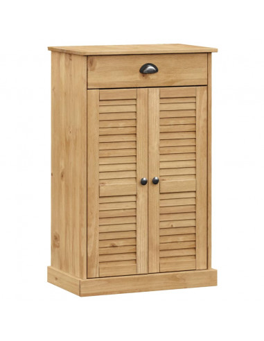 Scarpiera VIGO 60x35x96 cm in Legno Massello di Pino