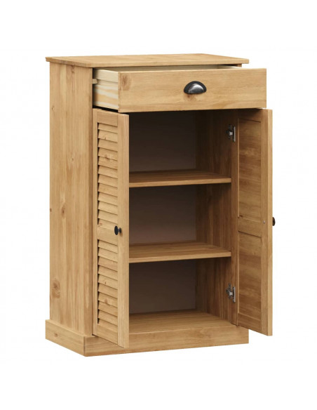 Scarpiera VIGO 60x35x96 cm in Legno Massello di Pino