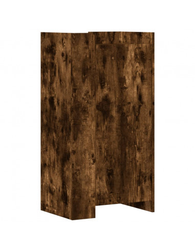 Scarpiera Rovere Fumo 52x37,5x100 cm in Legno Multistrato