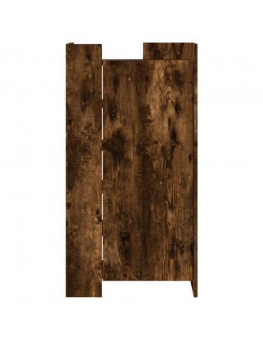 Scarpiera Rovere Fumo 52x37,5x100 cm in Legno Multistrato