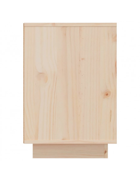 Comodino 50x34x50 cm in Legno Massello di Pino
