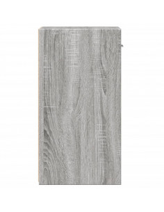 Comodini 2 pz Grigio Sonoma 35x34x65 cm in Legno Multistrato 2