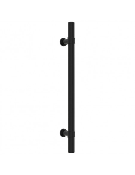 Maniglie per Mobili 10pz Nere 160mm in Acciaio Inox